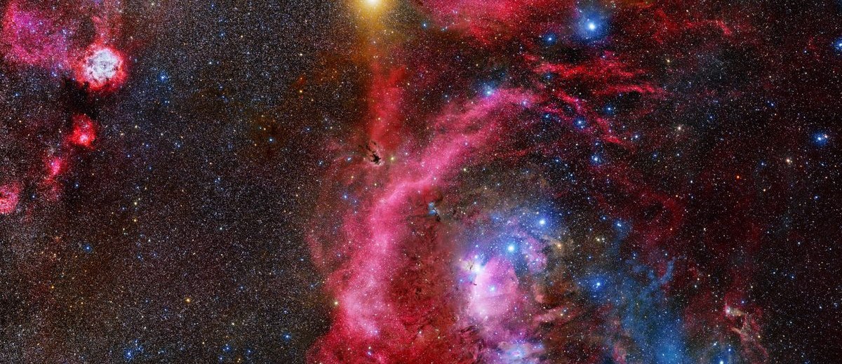 A 212-hour exposure of the Orion constellation